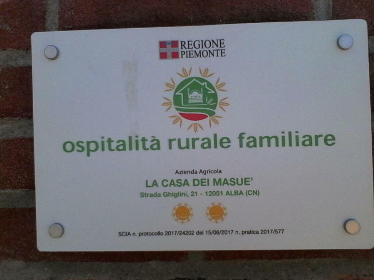 La Casa Dei Masue' Guest House อัลบา ภายนอก รูปภาพ